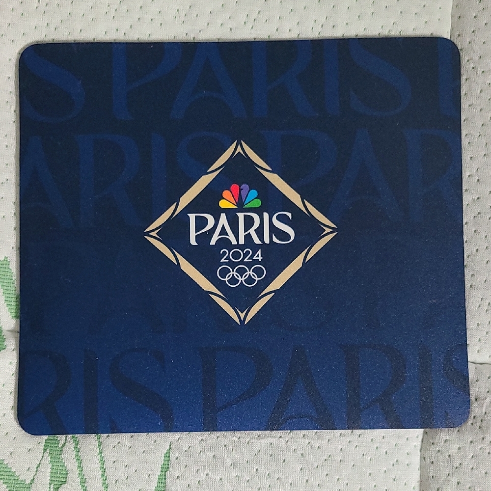 Paris 2024 Olympics Blue Mouse Pad